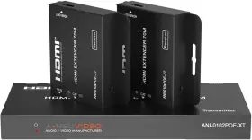 ANI-0102POE-XT A-NEUVIDEO Hdmi Poe Extender Splitter