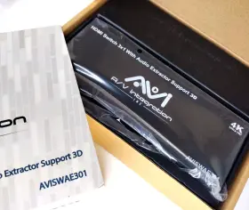 AVISWAE301 A/V INTEGRATION Hdmi Switch Audio Extractor Ultra