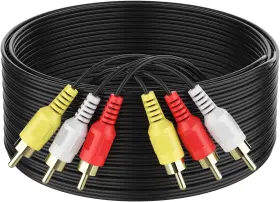 Abireiv-rca ABIREIV Audio Video Cable Set