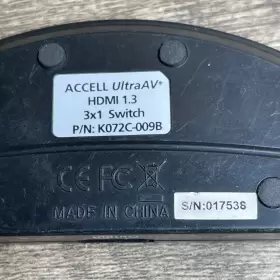 K072C-009B ACCEL Ultraav Audio Video High Hdmi Switch #3