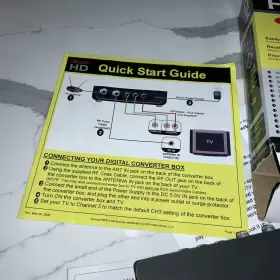 DTA1030 ACCESS HD Digital Analog Tv Converter Dedicated #2