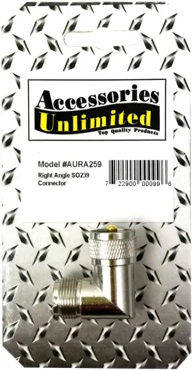 AURA259 ACCESSORIES UNLIMITED Right Angle