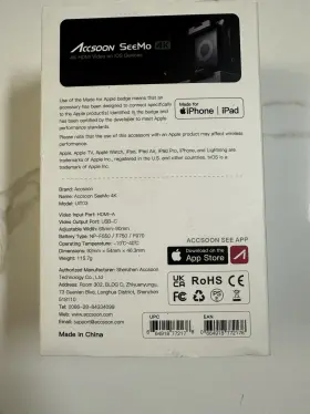 SEEMO4K ACCSOON Seemo Hdmi Ios Monitor Adapter #2