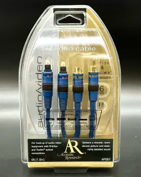 AP067 ACOUSTIC RESEARCH Ar Digital Optical Video Cable Male