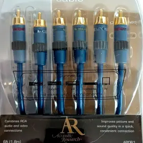 APO61 ACOUSTIC RESEARCH Ar Reserach Audio Video Rca #3