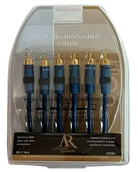 APO61 ACOUSTIC RESEARCH Ar Reserach Audio Video Rca