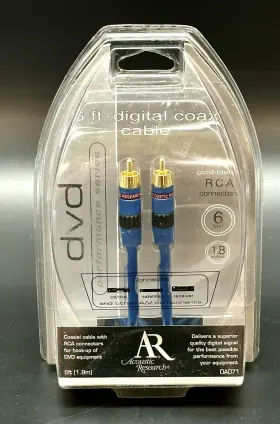 DA071 ACOUSTIC RESEARCH Ar Rca Video Cable