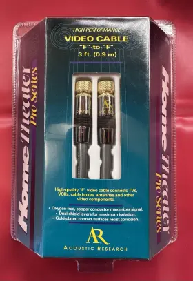 HT110 ACOUSTIC RESEARCH Pro Video Cable HT110 ACOUSTIC RESEARCH Pro Video Cable
