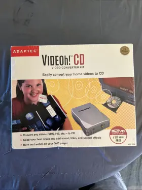 AVC-1100 ADAPTEC Vhs Dvd Cd Media Transfer Usb