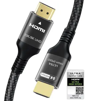 744306093716 ADAUXTER Hdmi Cable Ultra High Wi