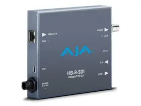 Hb-r-sdi AJA Hdbaset Receiver Cat Catx Ir Hb-r-sdi AJA Hdbaset Receiver Cat Catx Ir