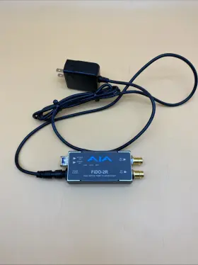 FIDO-2R AJA Dual Channel Lc Fiber Sdi Extender Receiver Up