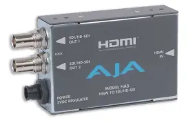 736211259417 AJA VIDEO SYSTEMS Hdmi Sd Sdi Audio Converter