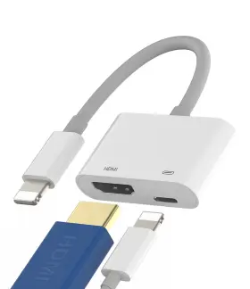 931383615533 AKSENLI Lightning Hdmi Adapter Tv Iphone Pro
