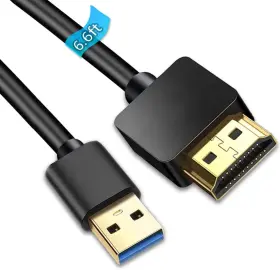 AK889 AKWOR Usb Hdmi Adapter Cable Male
