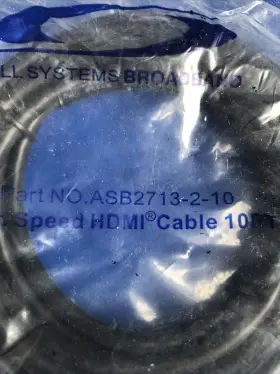 ASB2713-2-10 ALL SYSTEMS BROADBAND High Hdmi Cable #2