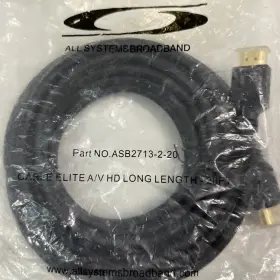 ASB2713-2-20 ALL SYSTEMS BROADBAND Hdmi Cable
