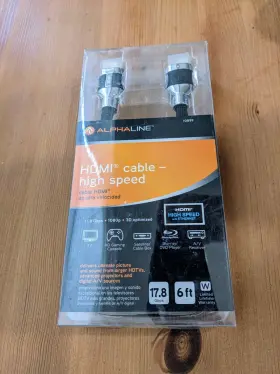 10899 ALPHALINE Hdmi Cable 10899 ALPHALINE Hdmi Cable