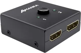 A-B-US17 AMANKA Hdmi Switcher Splitter Ports Direction Manual