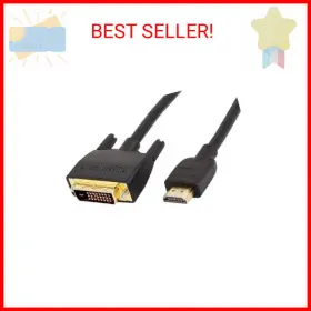 313033995961 AMAZON BASICS Hdmi Dvi Male Adapter Cable
