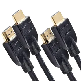 HDMI-6FT-BLACK-2P AMAZON BASICS High Ultra Cable Cord Feet