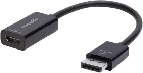 B0898BXDQR AMAZONBASICS Basics Displayport Male Hdmi Female