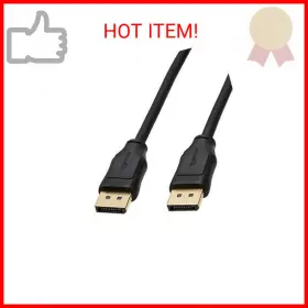 Q78I-1 AMAZONBASICS Basics Displayport Cable High Gol