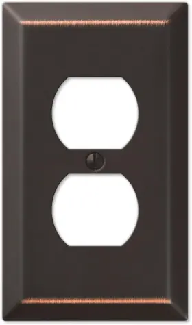 163DDB AMERELLE Century Wallplate Duplex Steel