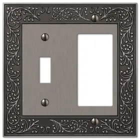 43TRAN AMERELLE English Garden Wallplate Toggle Rocker