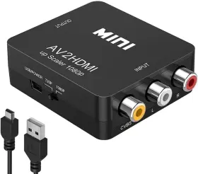 DS-AV2HD AMTAKE Rca Hdmi Converter Cvbs Video Audio DS-AV2HD AMTAKE Rca Hdmi Converter Cvbs Video Audio