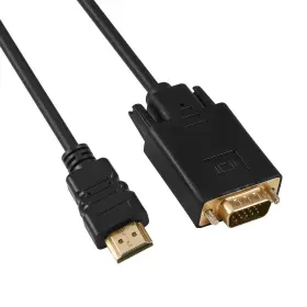 687345926310 ANBER-TECH Hdmi Vga Cable Goldplated Adapter
