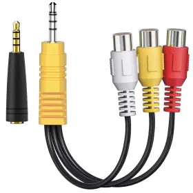 AN-843 ANCABLE ELECTRONICS Male Rca Female Video Adapter Tcl