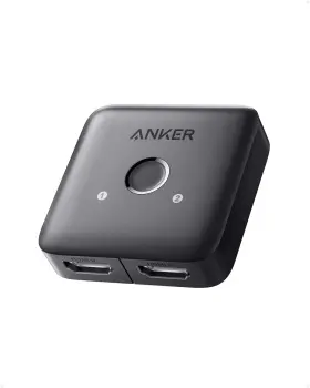 Anker A83h10a1 Hdmi Switch 4k 60hz Switcher 2 In 1 Out With Smooth Black