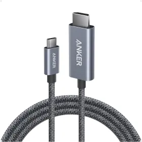 Anker A87e0 Hdmi Cable 4k 60hz Ultra-fast Nylon-braided Usb C To 6ft Black