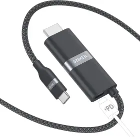 Anker Aka87e1 Nano Usb C To Hdmi Cable Adapter 140w Pd Charging 4k 60hz Advanced Shield