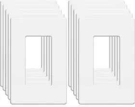 ANT-1G ANTEER Gang Screwless Wall Plate Decorator Outlet Pack ANT-1G ANTEER Gang Screwless Wall Plate Decorator Outlet Pack