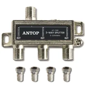 600358087823 ANTOP Antenna Coaxial Splitter Tv Signal Lowloss