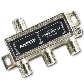 781159361562 ANTOP Coaxial Cable Splitter Worked Satellite