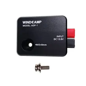 Anysecu 633690887431 Windcamp Anderson Power Adapter Connector To Dc Plug For Ft-817 Black