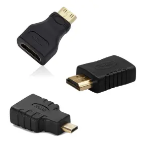 782289553988 AONTOKY Hdmi Adapters Mini Micro Male Female Kit #3