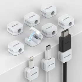 AR-02 AORUICN Pack Magnetic Cord Organizer Cable Clips