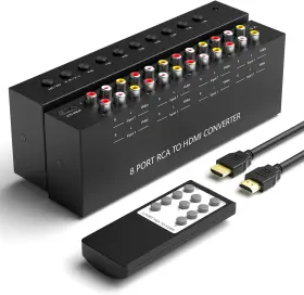 711181387285 ARECTOR Port Rca Hdmi Converter Cvbs