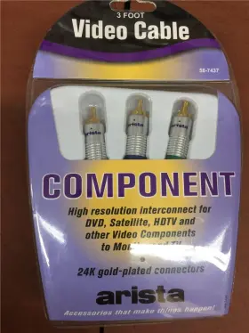 56-7437 ARISTA Rca Cables Video