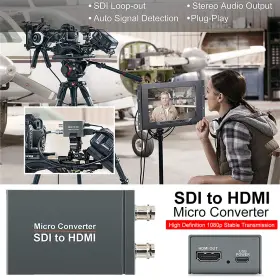 E201-B046 ARTUDATECH Port Sdi Hdmi Mini Video Switcher Micro #2
