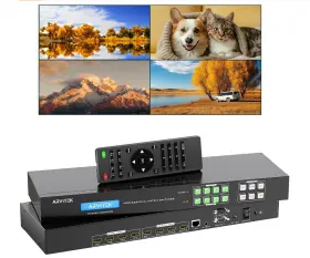 AT-HD44L ARVITEK Hdmi Matrix Switcher Web Gui Audio Lan