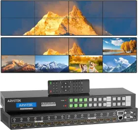 AT-HD88LH ARVITEK Arvitec Seamless Hdmi Matrix Switch Web Gui