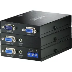 Aten Ve170q - A/v Over Cat 5 Extender-taa Compliant 1 Input Device 2 Aten Ve170q - A/v Over Cat 5 Extender-taa Compliant 1 Input Device 2