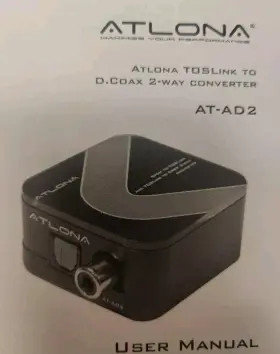 878248006883 ATLONA Optical Coaxial Digital Converter