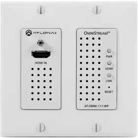 AT-OMNI-111-WP ATLONA Omnistream Wallplate Networked Encoder