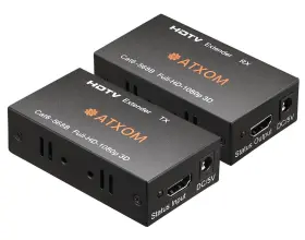 197644921027 ATXOM Hdmi Ethernet Extender Cat Lan Cable Up